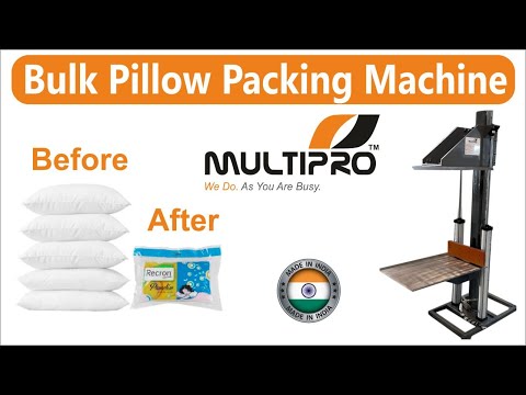 Pillow Bunch Packing Machine / Pillow Packing Machine