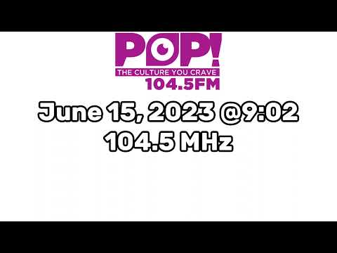 W283DI 104.5/WFBG-AM 1290 Pop 104.5 Legal ID (Altoona, PA)