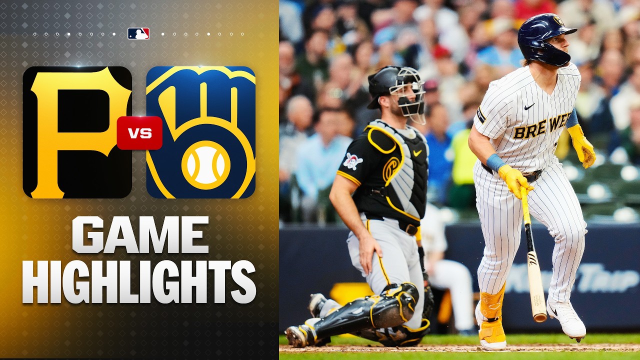 Pirates vs. Brewers Game Highlights (4/26/26) | MLB Highlights