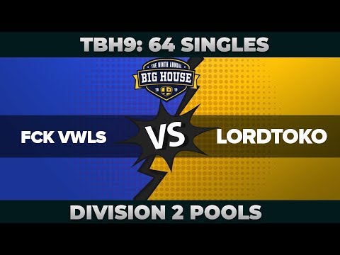 CYN | Fck Vwls vs ND#1 | lordtoko - Divison 2 Pools: 64 Singles - TBH9 | Falcon/Samus vs Falcon