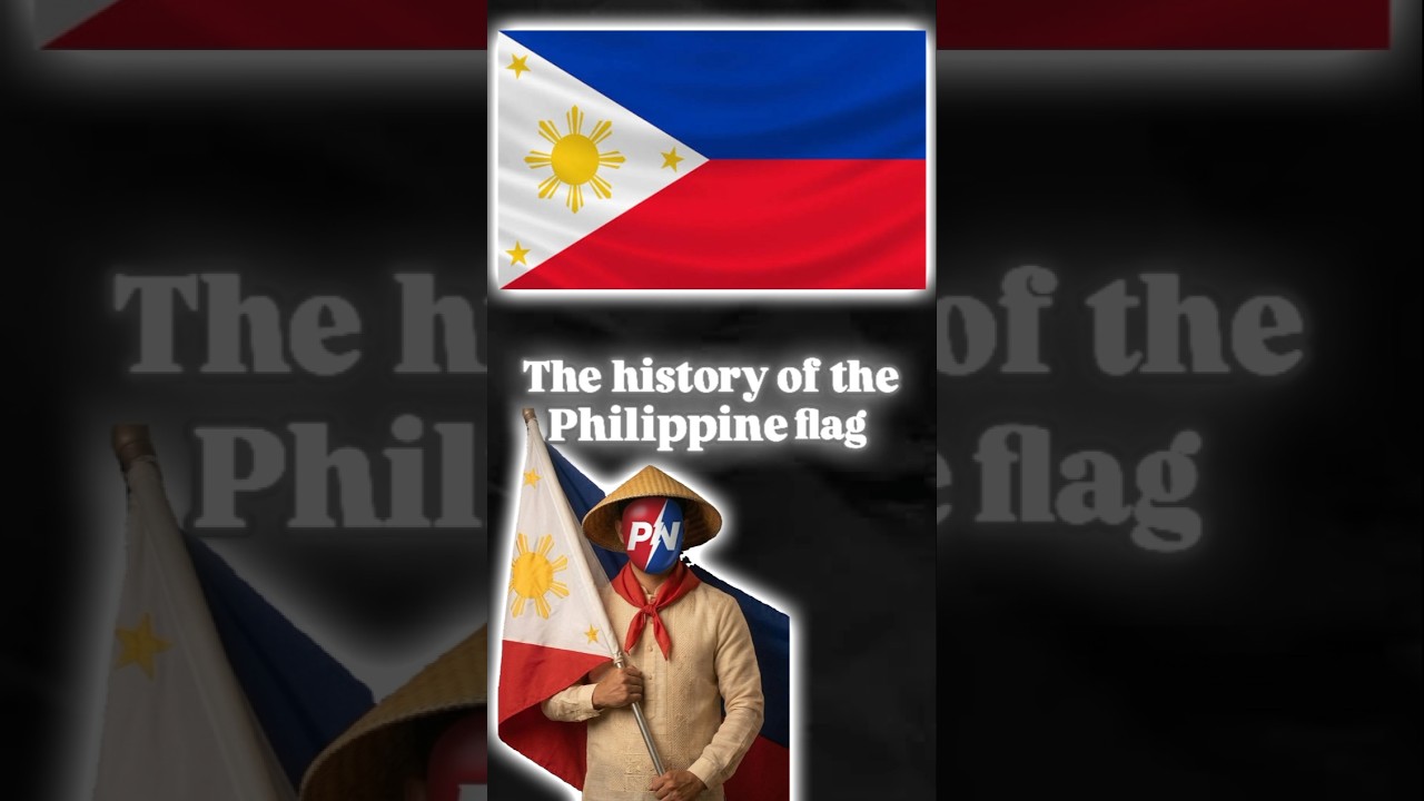 the history of the Philippine flag.    #philippines #history #viral #shorts