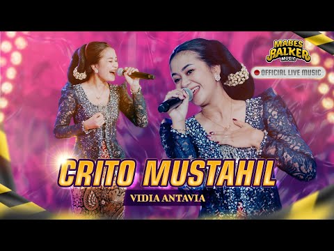 CRITO MUSTAHIL 'MUNG' - VIDIA ANTAVIA (OFFICIAL LIVE MUSIC)