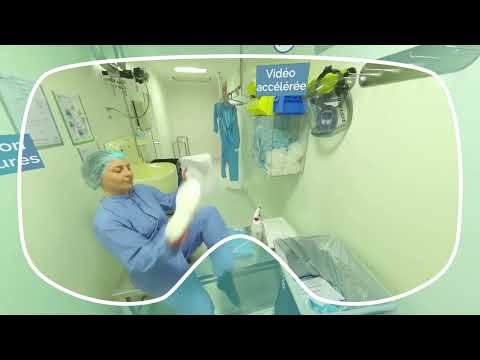 LFB BIOMEDICAMENTS // S’équiper avant d’entrer dans une zone d'atmosphère contrôlée (ZAC)