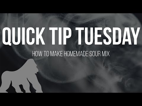 How to Make Sour Mix from Scratch for Margaritas | Quick Tip Tuesday