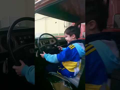 Manejando el camión de los bomberos #martin #bomberos #mama mama #mercedes #buenosaires
