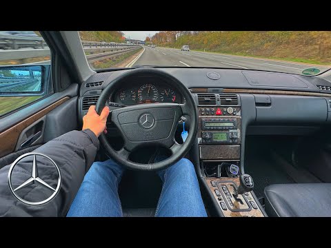MERCEDES-BENZ E320 V6 W210 AVANTGARDE STARTUP & MIDNIGHT POV DRIVE