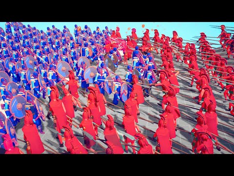 100x VIKING ARMY 🪓 vs ⚔️ ANCIENT SPARTA ARMY / Totally Accurate Battle Simulator ( TABS )