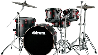 Video thumbnail for Un-Boxing A Ddrum Hybrid Hi Fi 5pc Drum Set by DiabladeDrums