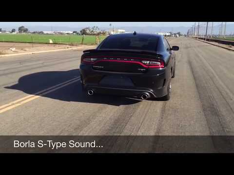 2015-2023 Dodge Charger SRT 392 Exhaust System Sounds - Borla ATAK vs. S-Type