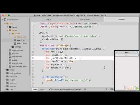 Introducing Ionic 2 Using an ActionSheet | packtpub com