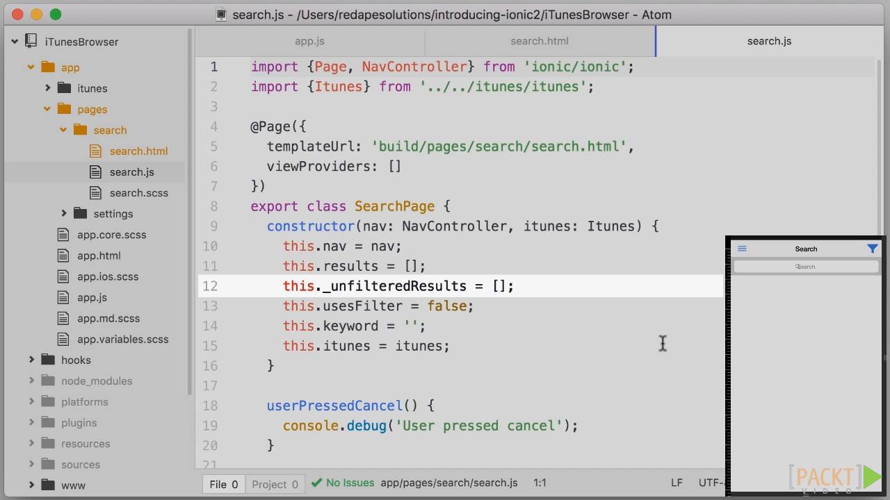 Introducing Ionic 2: Using an ActionSheet | packtpub.com