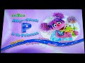 Sesame Street Abby Friends P Is For Princess DVD Menu