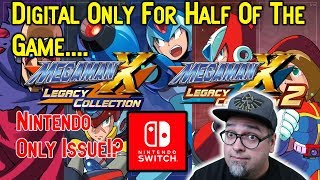 Not What I Wanted! Mega Man X Legacy Collection Half Digital On Nintendo Switch!