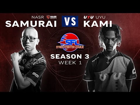 NASR Samurai (Kage) vs. UYU Kami (Seth) - Bo3 - Street Fighter League Pro-US - Season 3 Week 1