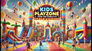 Kids Zone inflatable bounce houses for events, fairs, festivals and parties