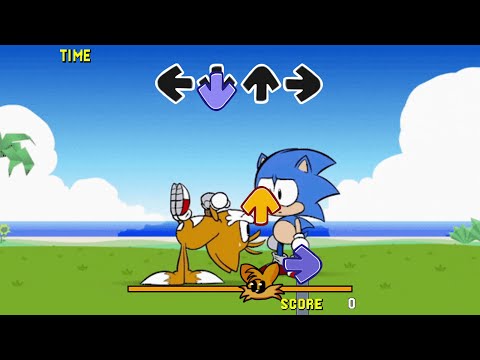Friday Night Funkin: Spinning My Tails (Ordinary Sonic VS Tails)
