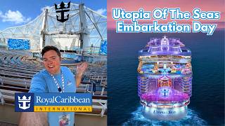 Utopia Of The Seas Embarkation Day | Royal Caribbean Cruise Vlog
