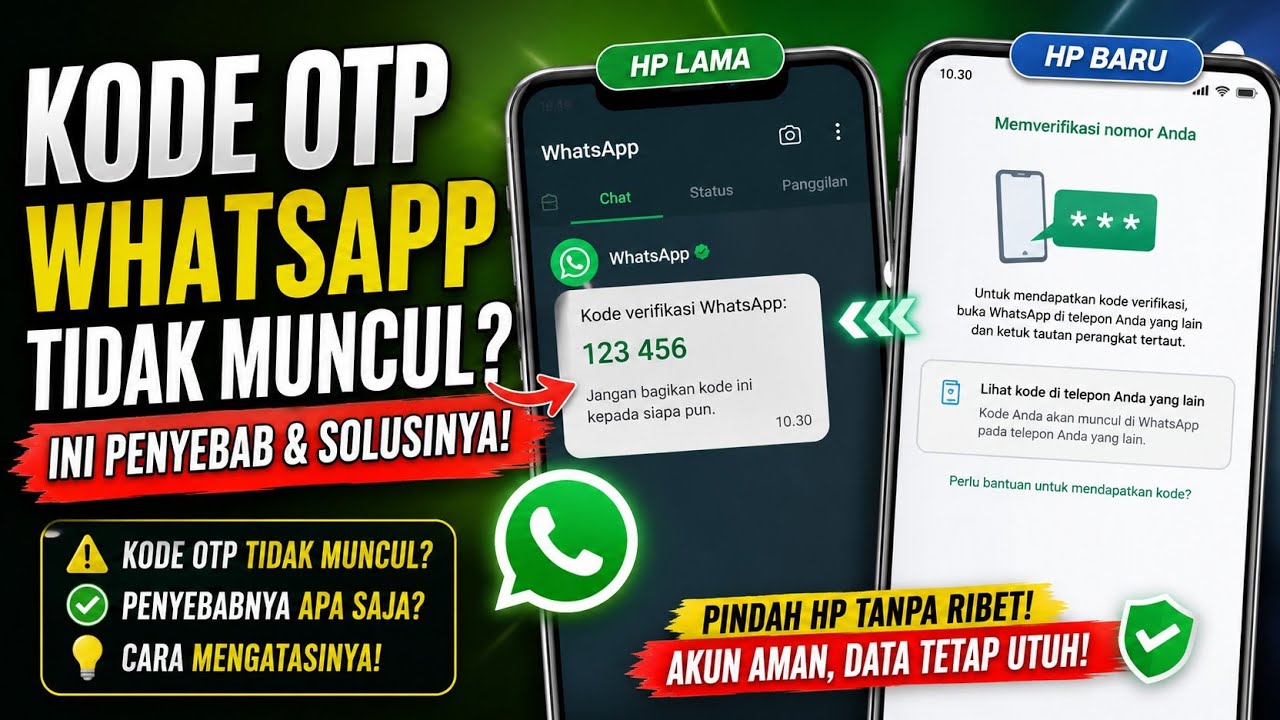 Gagal Pindah WhatsApp Karena Kode Tidak Muncul? Begini Cara Mengatasinya