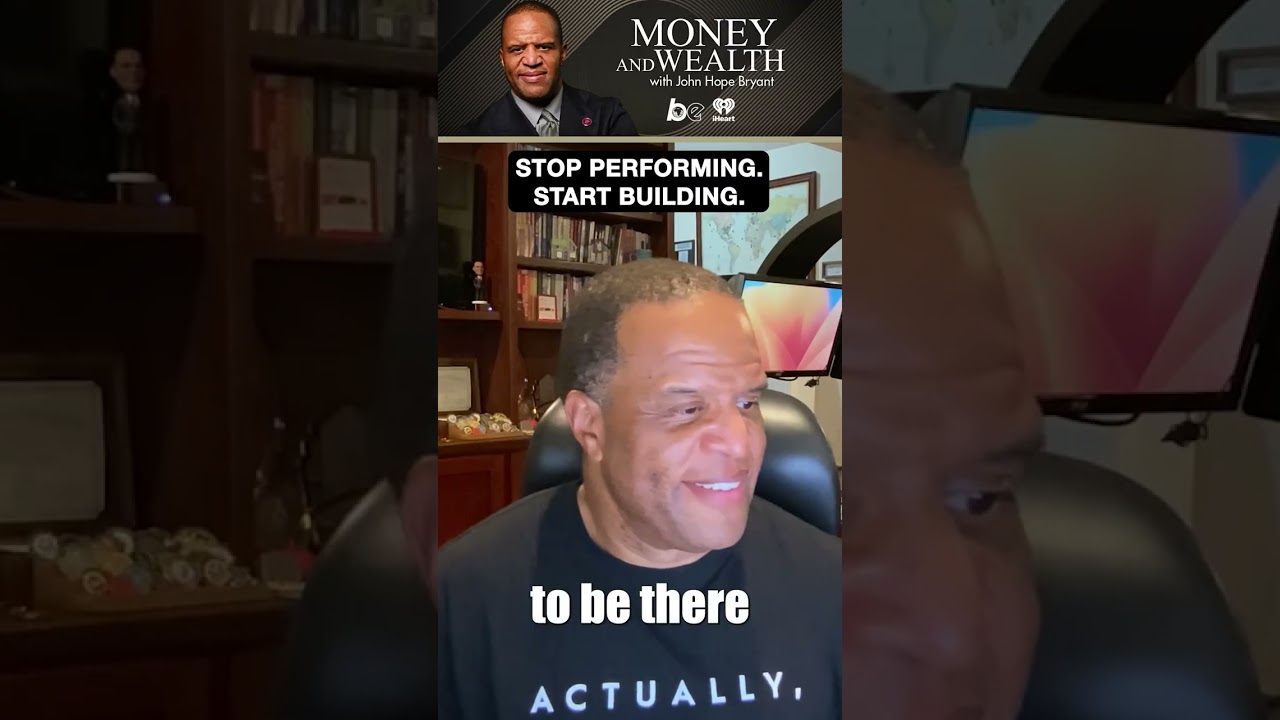 Stop Performing. Start Building.