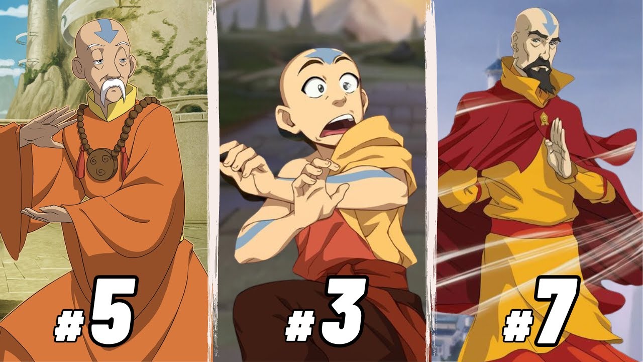 Ranking the Most Powerful Airbenders in Avatar