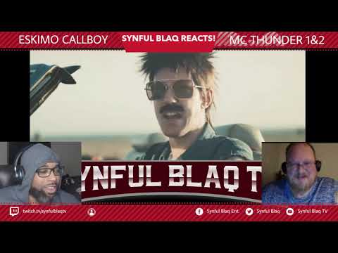 Double Feature Double Fun! Synful Blaq Reacts -  Eskimo Callboy - MC Thunder 1&2