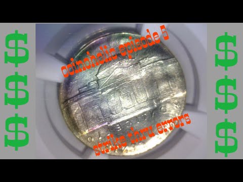 Coinoholic episode#5 strike thru errors you can find in pocket change...
