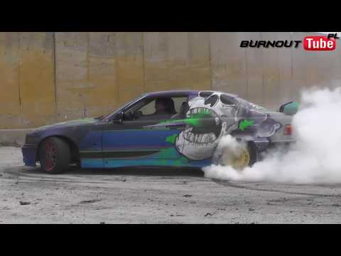 Upalanie BMW E36 328 "TOP MEBEL" cz.2 - Dobrzyca 2020