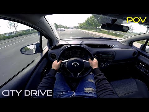 Toyota Yaris 1.33 Fun Special Skypack (2015) City Drive Test POV