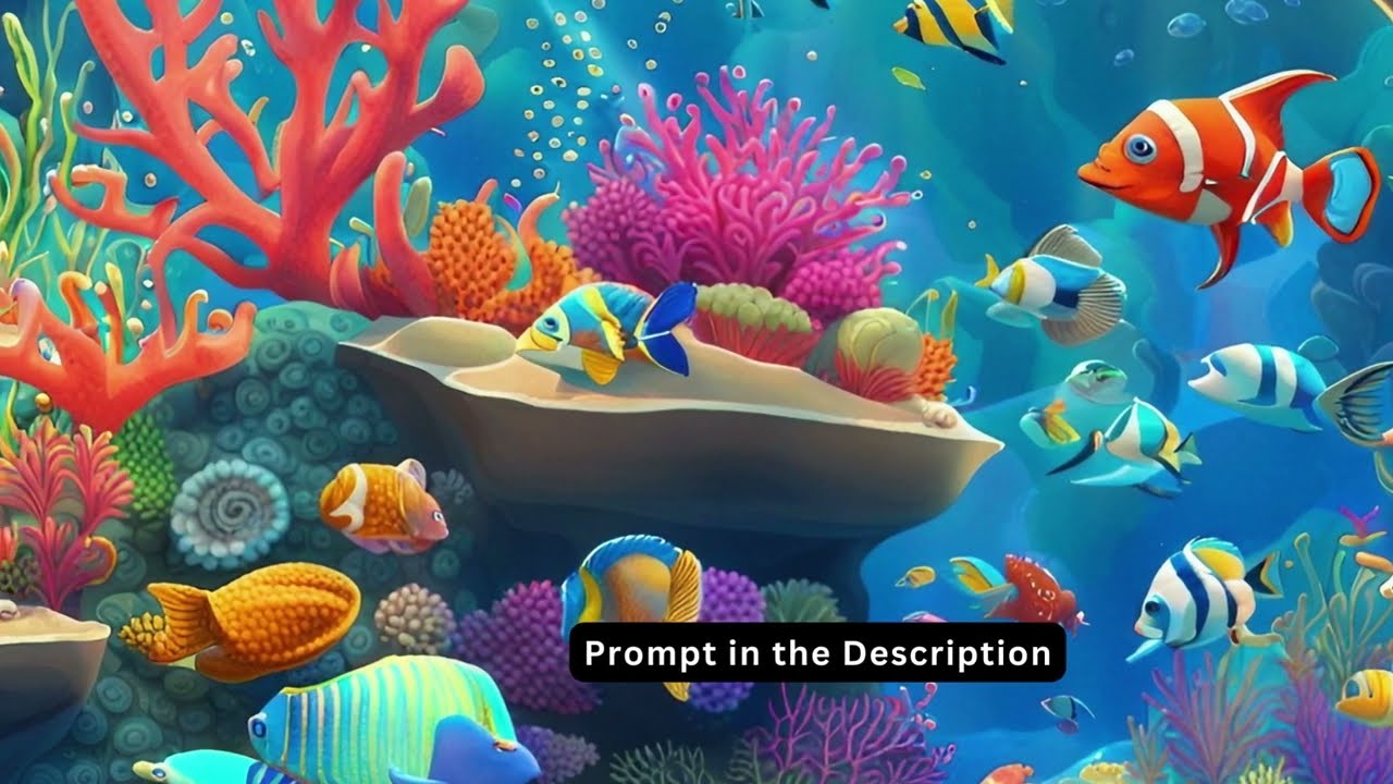 Stable Diffusion SDXL 0.9 - Enchanting Underwater Kingdom PROMPTS - AI-generated