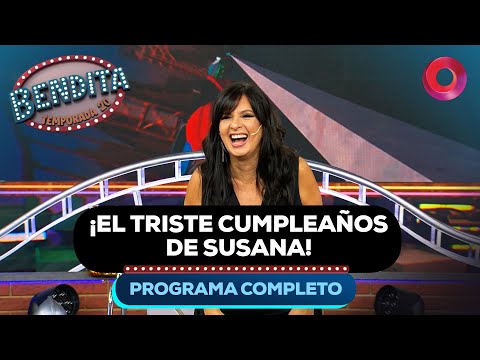 ¡El triste cumpleaños de Susana! | #Bendita Completo 30/01 - El nueve