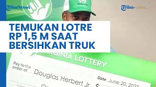 Rezeki Nomplok! Pria di Virginia Ini Temukan Tiket Lotre Bernilai Rp 1,5 M saat Membersihkan Truk