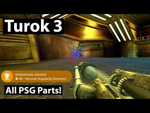 Turok 3: Shadow of Oblivion (Remastered) - All PSG Gun Part Locations!