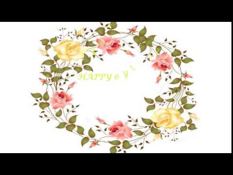 HAPPY 6 YEARS ANNIVERSARY