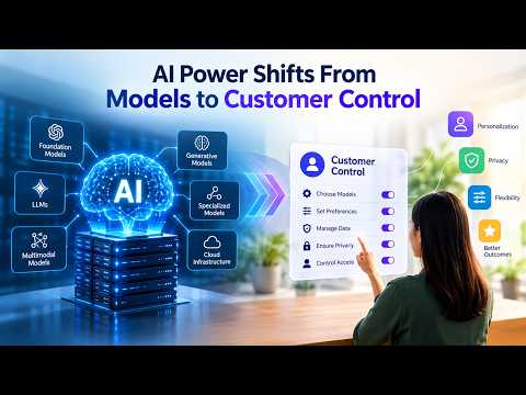 AI Power Shifts From Models to Customer Control