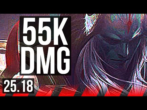 AATROX vs GANGPLANK (TOP) | Legendary, 55k DMG, 6 solo kills | KR Master | 25.18