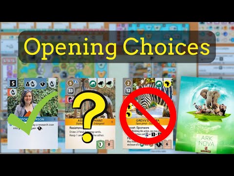 Ark Nova | Early Game Strategy