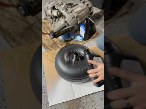 Easiest Way to Fill a Torque Converter! #shortvideo #cartok #foryou #trending #asmr #mechanic