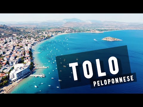 Tolo by drone, Peloponnese | GREECE 🇬🇷
