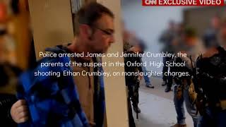 Exclusive video shows arrest of Crumbley parents - Saturday, December 4th