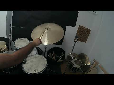 22" 1958g paper thin jazz ride cymbal  - MATTIA BOURGIS CYMBALS