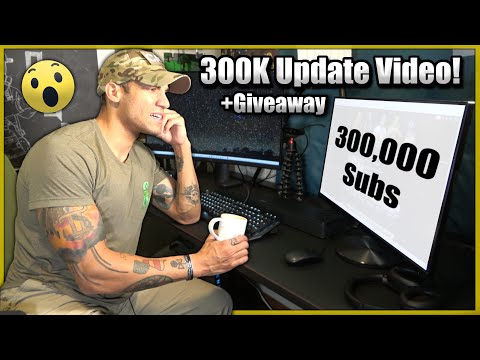 300,000 Subscriber Update video + Giveaway! (w/ studio tour, job update, video ideas)