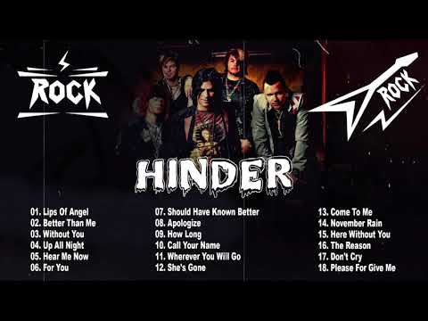 Hinder Greatest Hits Full Album 2021 | Best Hinder Songs Playlist