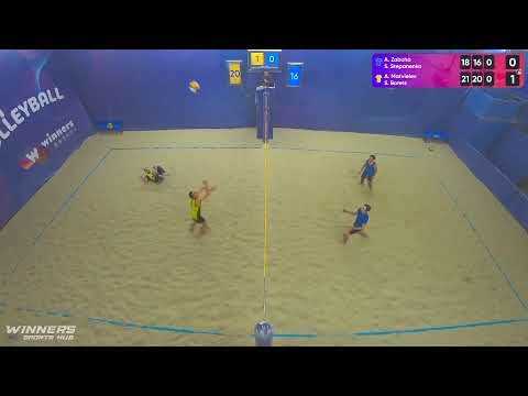 15:10 A. Zabuha / S. Stepanenko - A. Matvieiev / S. Borets 02.12.2022 | Winners Beach Volleyball