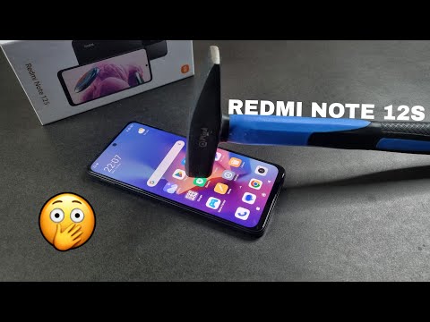 Redmi Note 12S Screen Scratch & Glass Durability Test 🔨🛠️