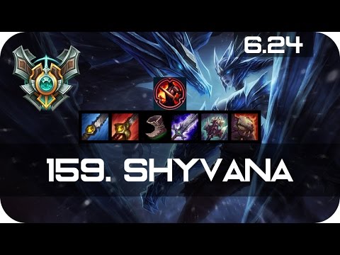 Shyvana Jungle vs Cho'Gath Master Preseason 7 Season 7 s7 Patch 6.24 2017 Gameplay Guide Build