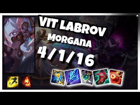 Morgana Support 11.1 Challenger Gameplay Replay - S11 (4/1/16) - EU