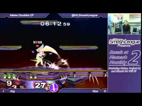 Smash at Macnarb 2 - Aly (Marth) vs. brzz (Marth) - Melee