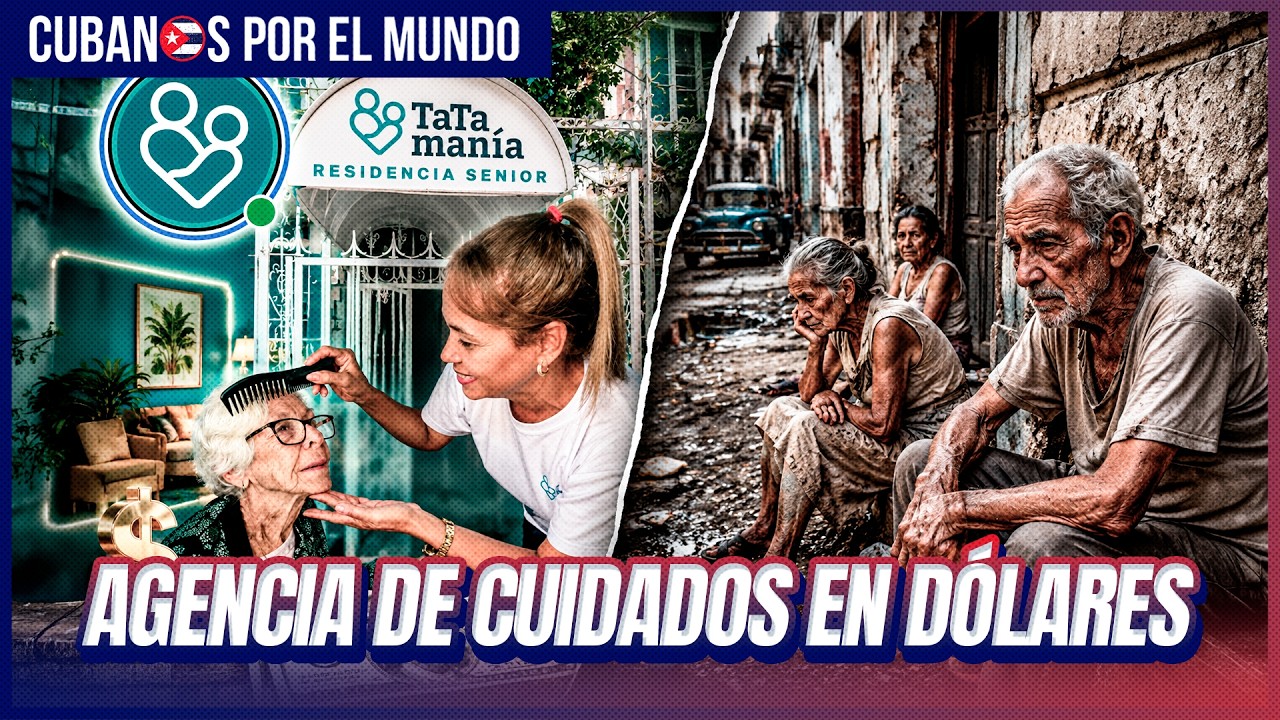 Tatamanía: el negocio de cuidado de ancianos vinculado a la élite cubana