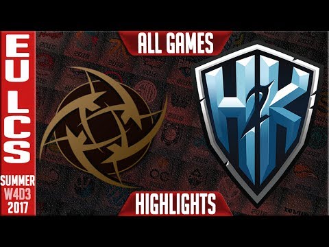 NIP vs H2K Highlights ALL GAMES | EU LCS Week 4 Summer 2017 | Ninjas In Pyjamas vs H2K