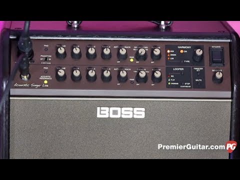 Review Demo - Boss Acoustic Singer Live